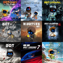 中广资本管理 索尼晒小机器人版游戏封面 玩家质疑我《血源》呢