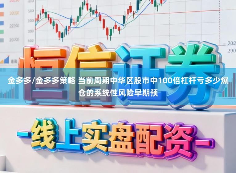 金多多/金多多策略 当前周期中华区股市中100倍杠杆亏多少爆仓的系统性风险早期预
